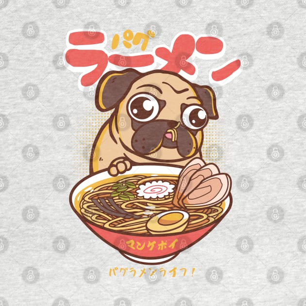 PUG RAMEN by mankeeboi